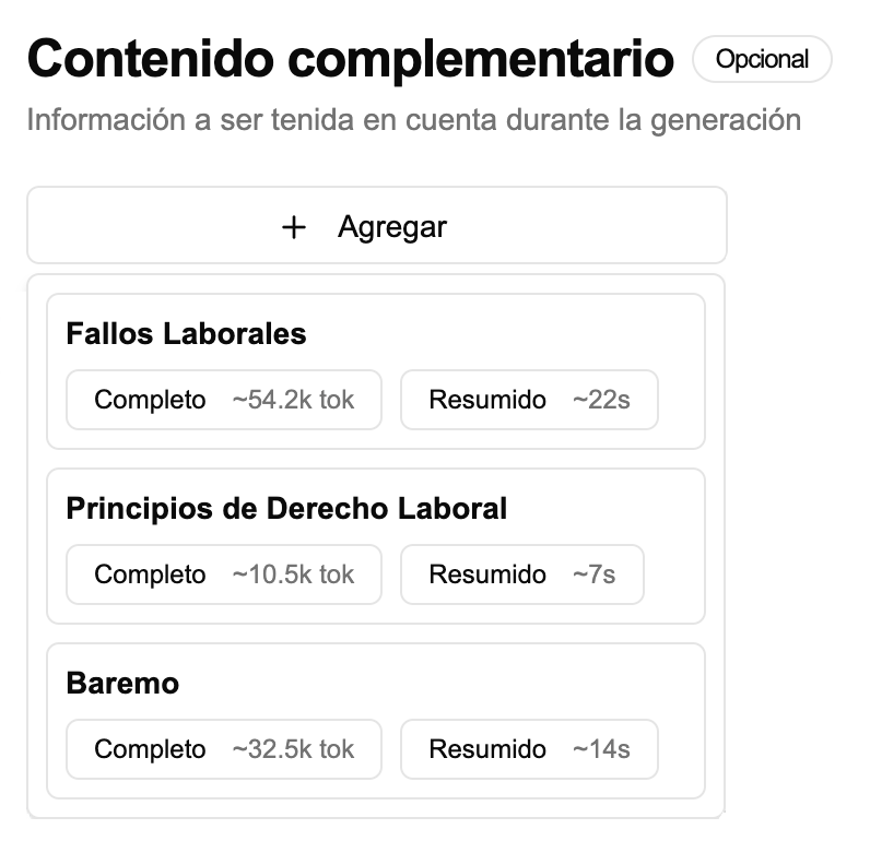 Contenido complementario en leia